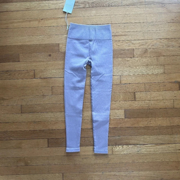 Everlane Seamless Legging XS/S Light Purple Compression Workout High Waisted - Picture 13 of 14